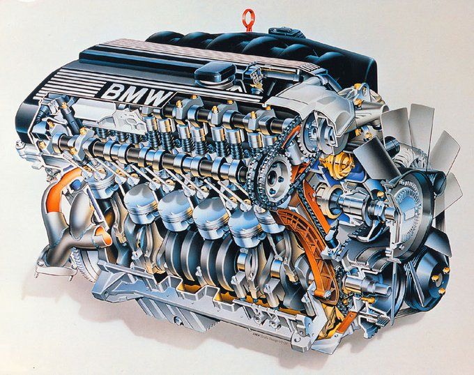 Двигатель M52B28