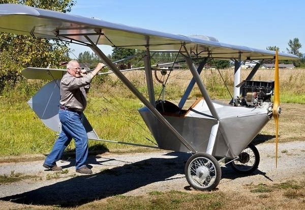 84-year old man builds Bathtub airplane powered by motorcycle engine.jpeg