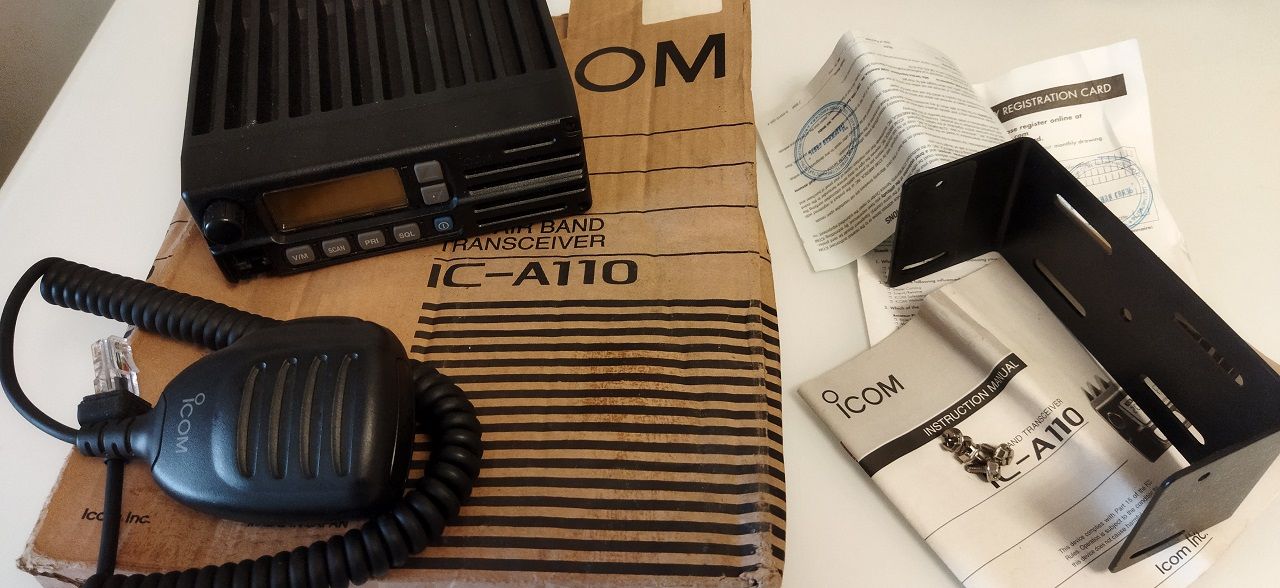 Продажа. ICA110 радиостанция авиационная, новая. REAA