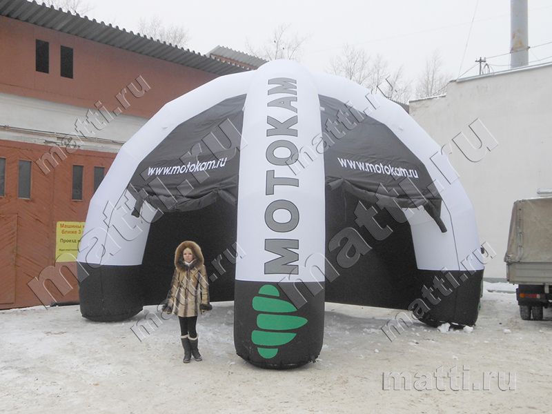Надувная рекламная палатка Мотокам.jpg
