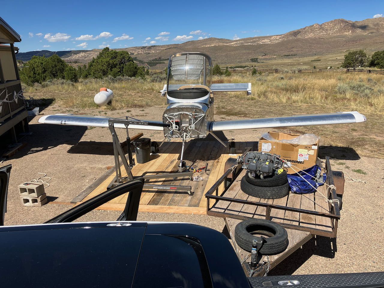 old motor flying to a new home - 1.jpeg