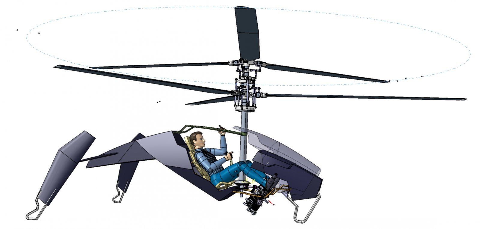 Сборка радиоуправляемого вертолета в Planeta Hobby