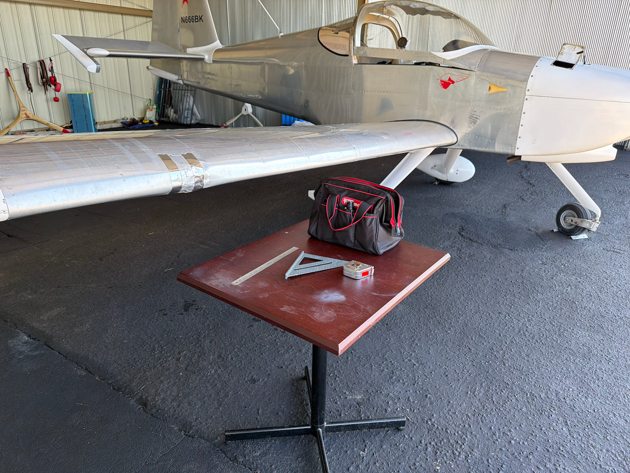 time to fix the wing dent - 1.jpeg