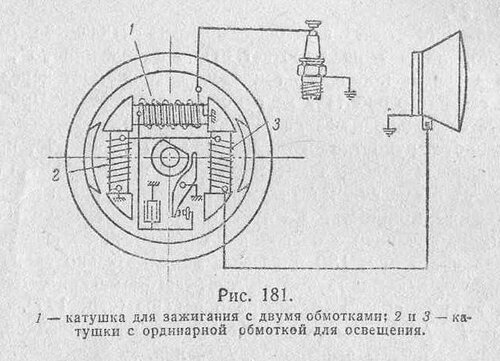 Схема бесконтактного зажигания восход