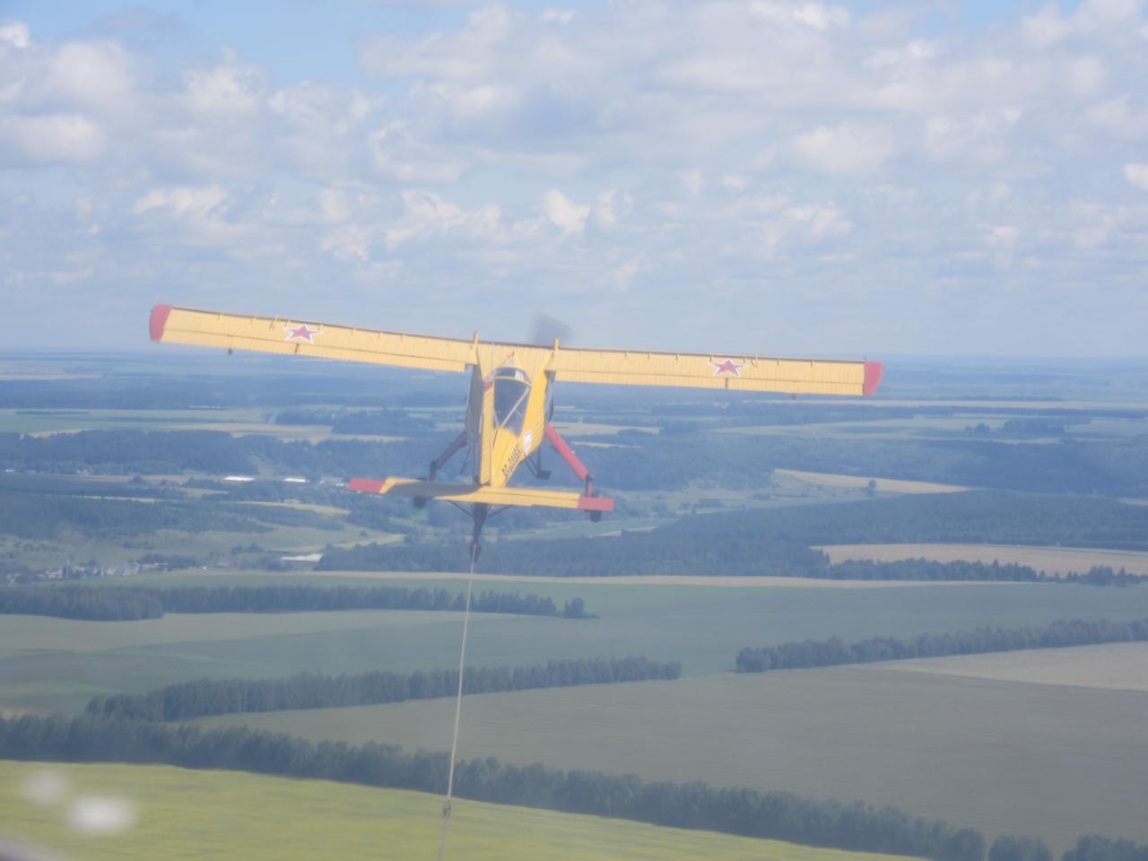 Полёт и пилотаж на планере L-13 