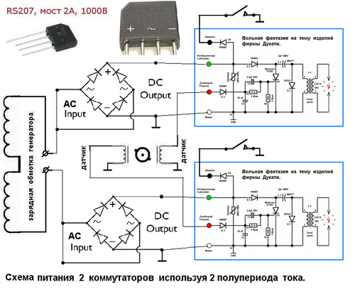 Коммутатор рысь схема