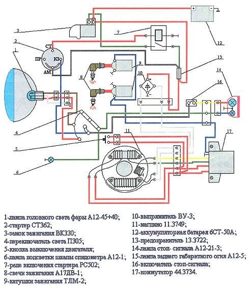 Коммутатор для бурана схема подключения