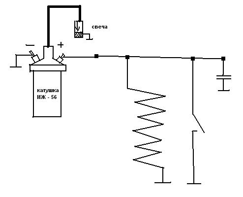 Зажигание д 8 схема